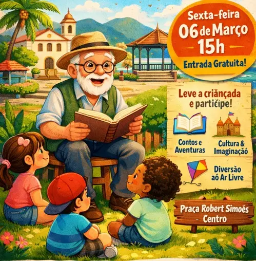 Arte do Projeto “Histórias do Vô”