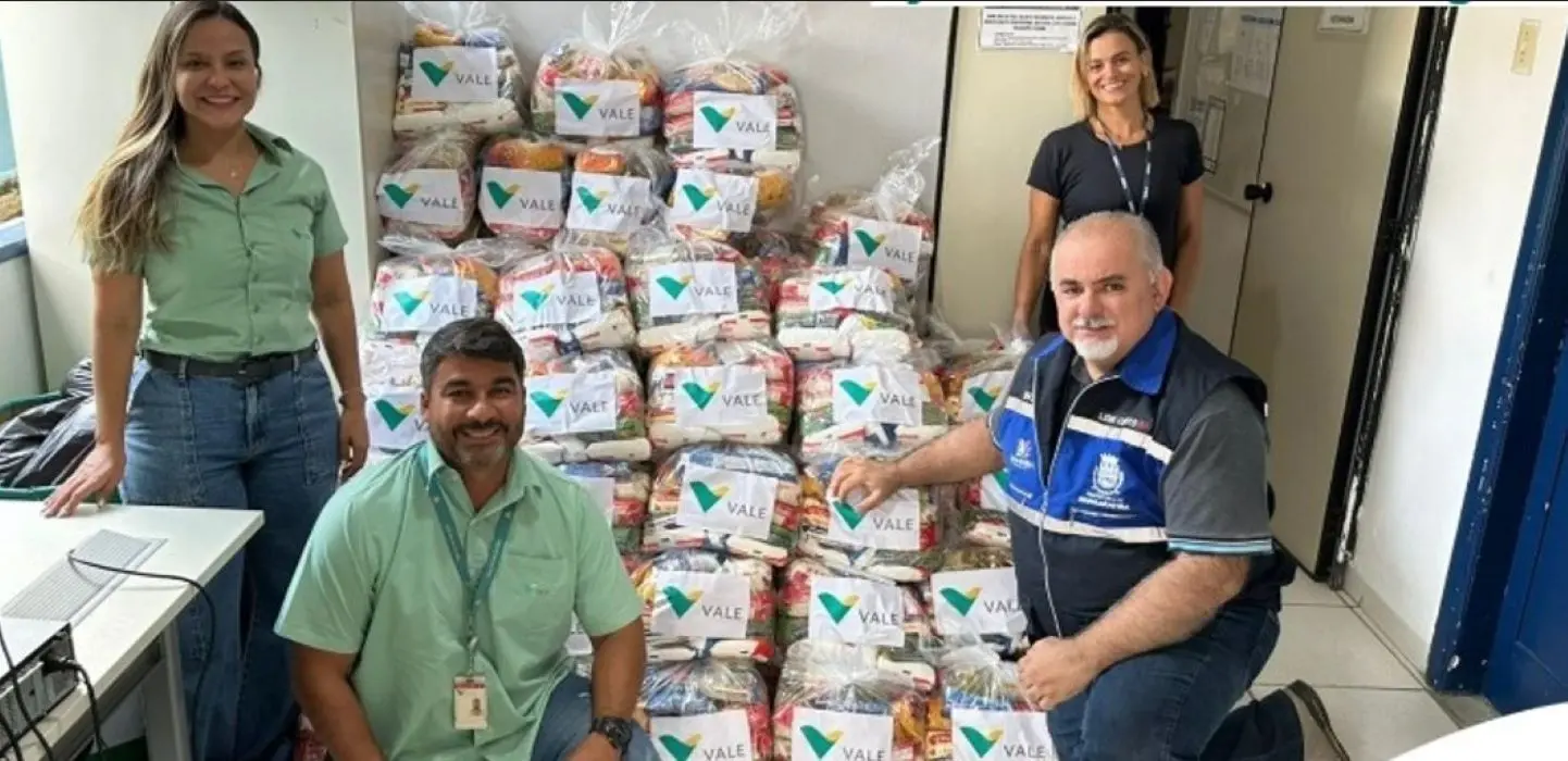 Representantes da Vale, do IJM e parceiros