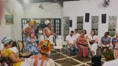 Roda de conversa no Ilê Axé N’Ibain