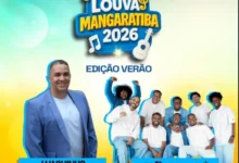 Arte de apresentações de Waguinho e do grupo Marcados