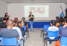 Profissionais da rede municipal de saúde participaram de capacitação