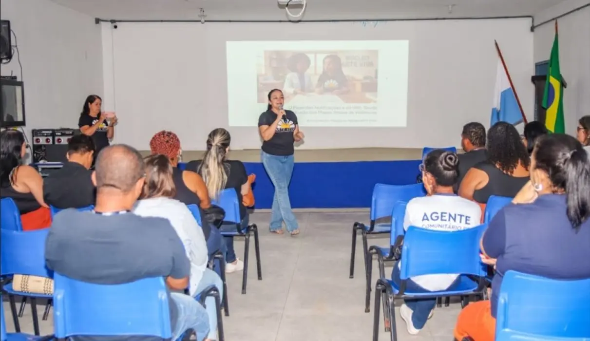 Profissionais da rede municipal de saúde participaram de capacitação