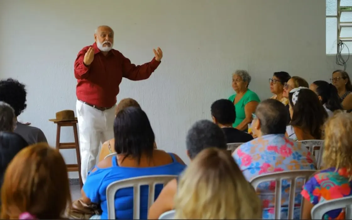 Apresentação do projeto que promove cultura, literatura e reflexão