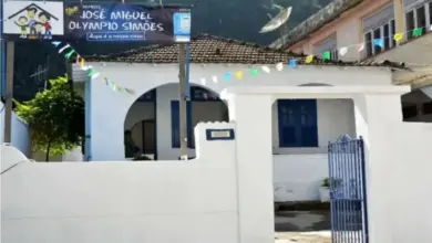 Sede do Sede do Instituto José Miguel, no Centro de Mangaratiba