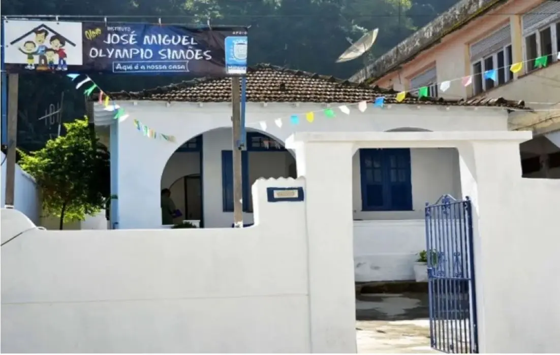 Sede do Sede do Instituto José Miguel, no Centro de Mangaratiba