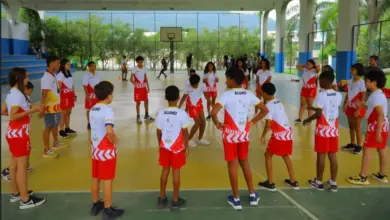 Alunos participam das primeiras atividades do Projeto Container do Esporte