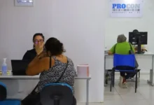 Atendimentos do Procon durante ação de orientação e renegociação de dívidas