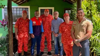 bombeiros e secretaria de agricultura e pesca