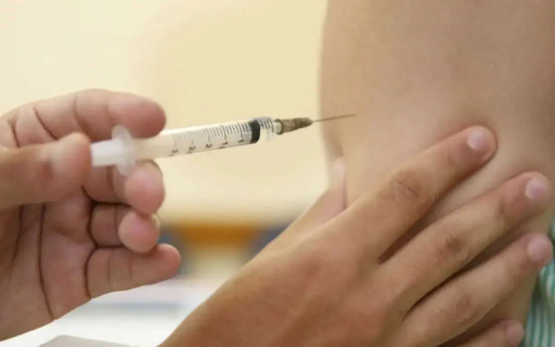 Aplicação da vacina contra a gripe