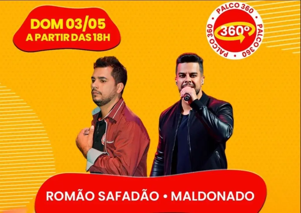 Arte da festa com Romão Safadão e Maldonado