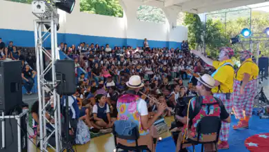 Turma Em Cena levou espetáculos a Mangaratiba.