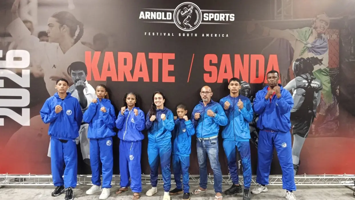 Equipe do Instituto Gonçalves, posa unida no Arnold Sports Festival South America 2026