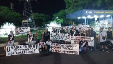 O torcedor vascaíno não deixa barato os vexames da equipe