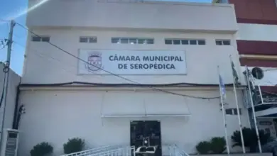 Fachada da Câmara de Seropédica