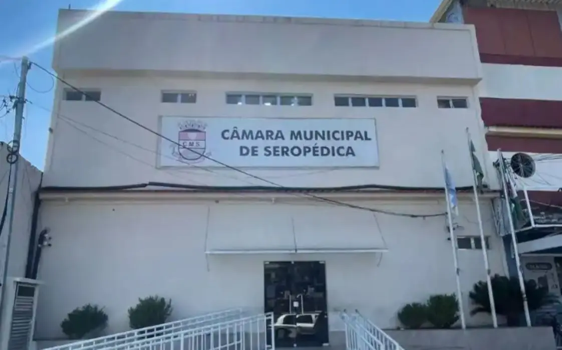 Fachada da Câmara de Seropédica