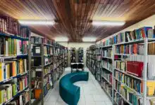 Biblioteca Machado de Assis e seu acervo.