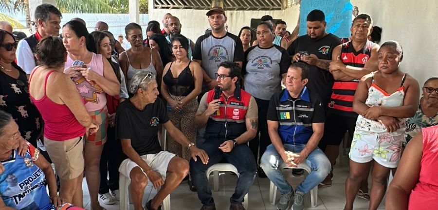 Prefeito Haroldinho realiza reunião no Carvão, em Itaguaí, anuncia obras e reforça canal direto com moradores para resolver problemas históricos.