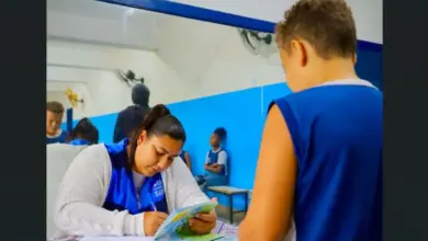 Equipes de saúde realizaram a atualização da caderneta vacinal dos estudantes