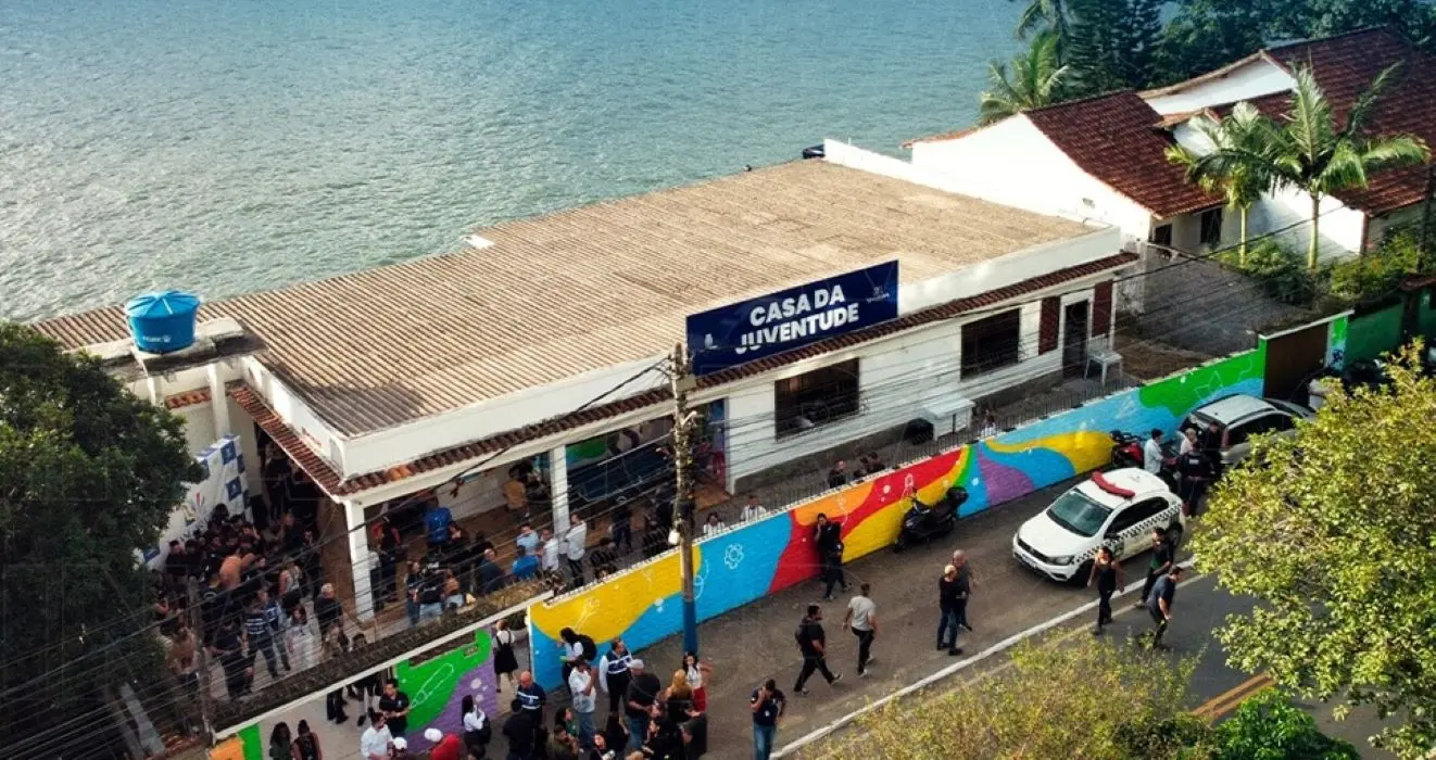 Casa da Juventude vista do alto