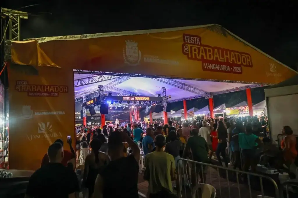 Grande público marcou presença na Festa do Trabalhador