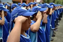 Alunos do projeto