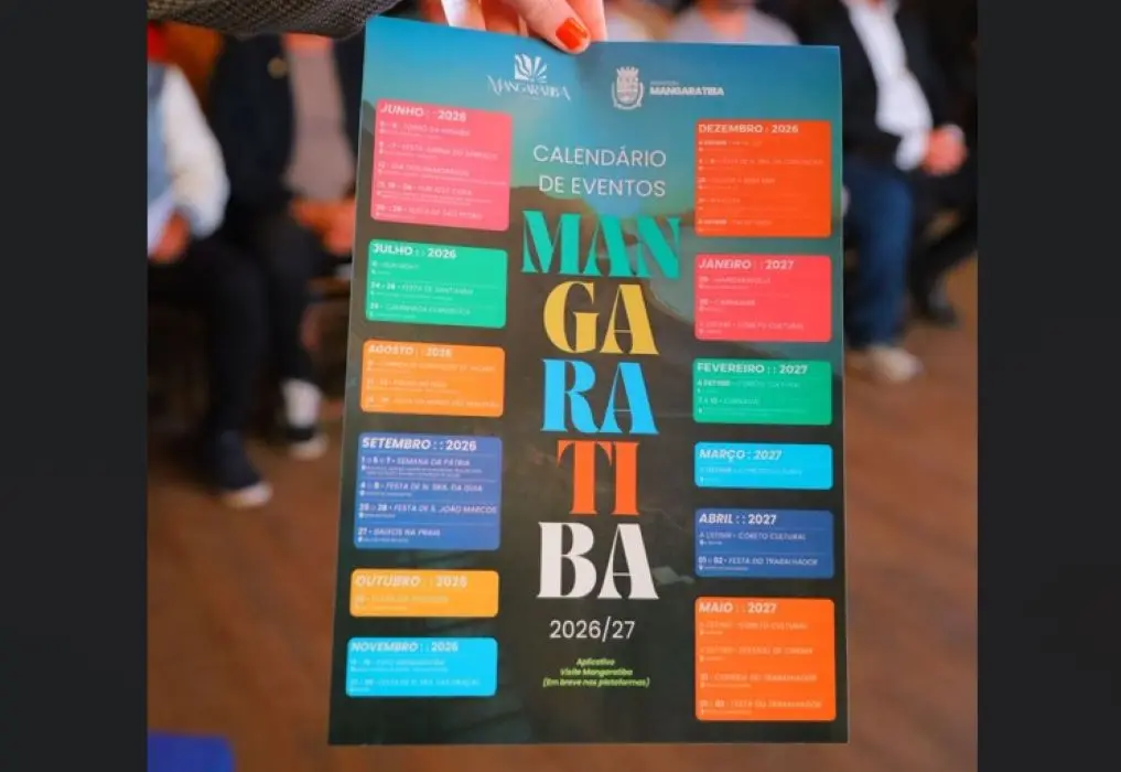 Flay do calendário de eventos