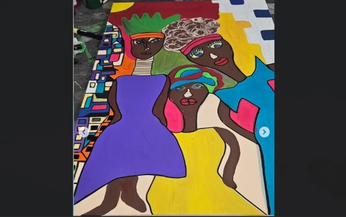Obra da artista Luna Magalhães