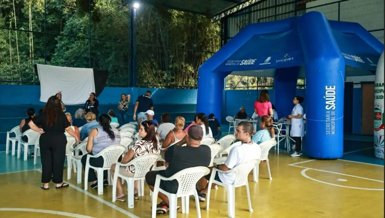Atendimento gratuito da Ação de Saúde