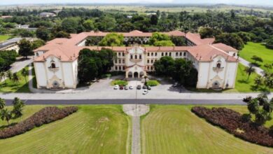 Vista aérea do campus da UFRRJ
