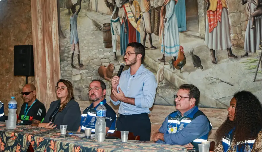 O vice-prefeito e secretário de Saúde, Lucas Venito