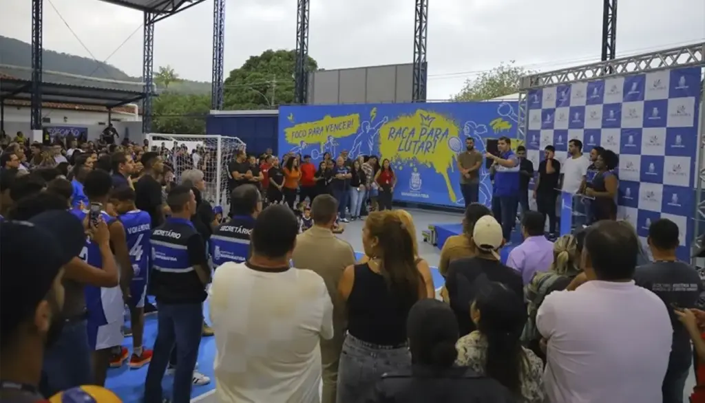 Prefeito Luiz Cláudio Ribeiro destacou a importância do esporte