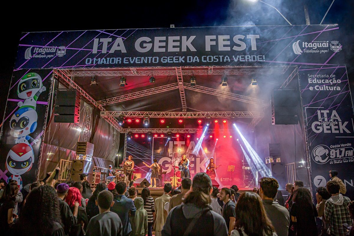 ItaGeek 2026 promete reunir fãs da cultura geek em Itaguaí com shows, cosplay e atrações gratuitas para todas as idades.