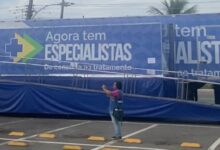 Autoridades municipais, parlamentares e representantes do Governo Federal participaram da inauguração da Carreta da Saúde da Mulher no Parque Municipal de Itaguaí.
