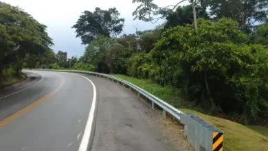 Trecho da Rodovia Rio-Santos