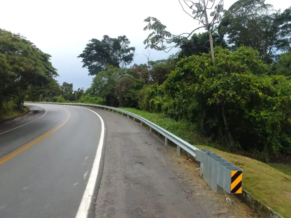 Trecho da Rodovia Rio-Santos