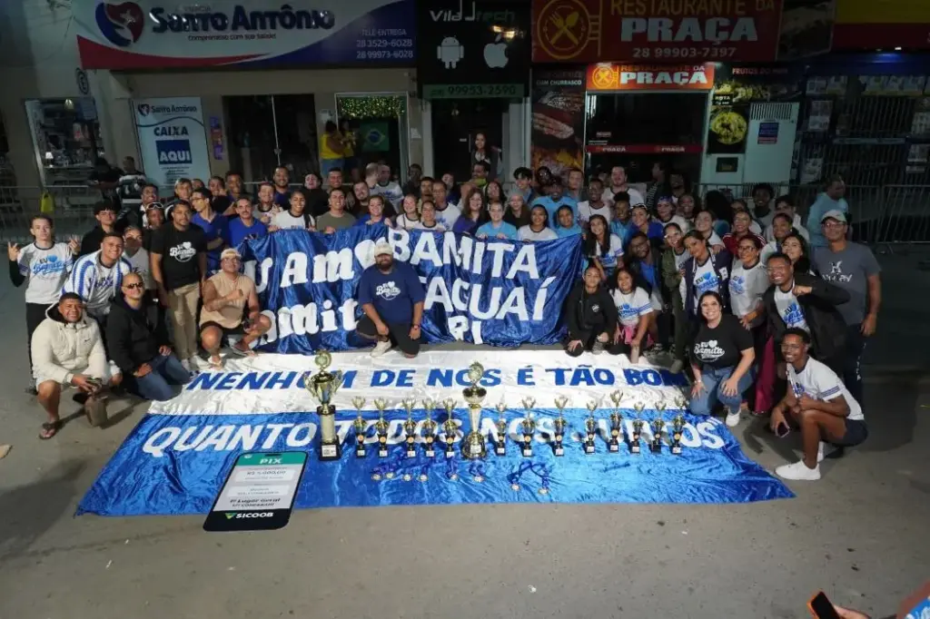 União, dedicação e talento. Integrantes da Bamita