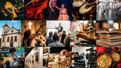 Arte com os seguimentos culturais