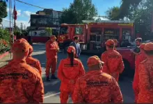 Prefeito interino de Itaguaí, Haroldo Jesus, visita o Destacamento do Corpo de Bombeiros