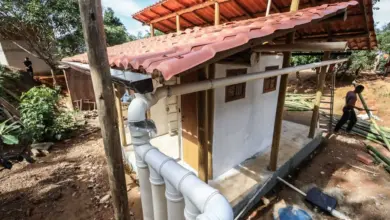 Projeto de banheiros sustentáveis e sistemas de reaproveitamento de água