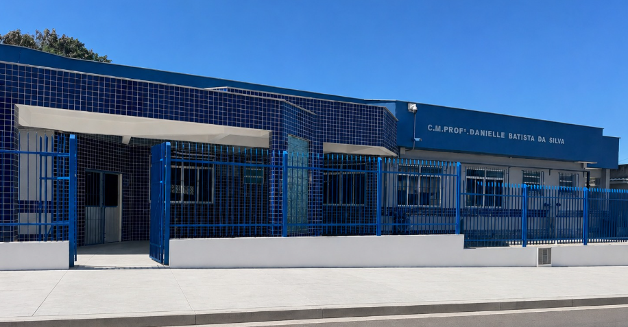 A Creche Municipal Danielle Batista da Silva foi reinaugurada após uma ampla reforma, passando a oferecer espaços mais modernos, seguros e acolhedores para o atendimento às crianças da educação infantil.