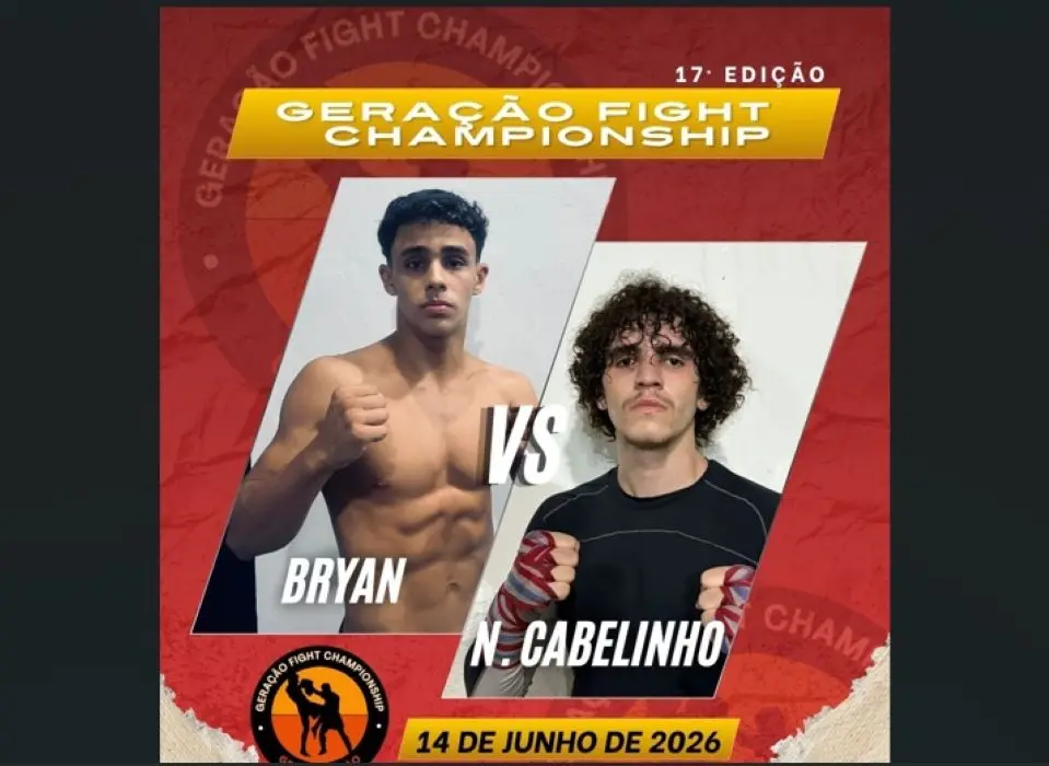 Arte da luta Bryan e N. Cabelinho que medem forças em um dos duelos masculinos GFC