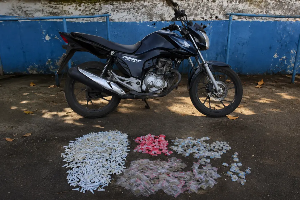 Motocicleta e drogas