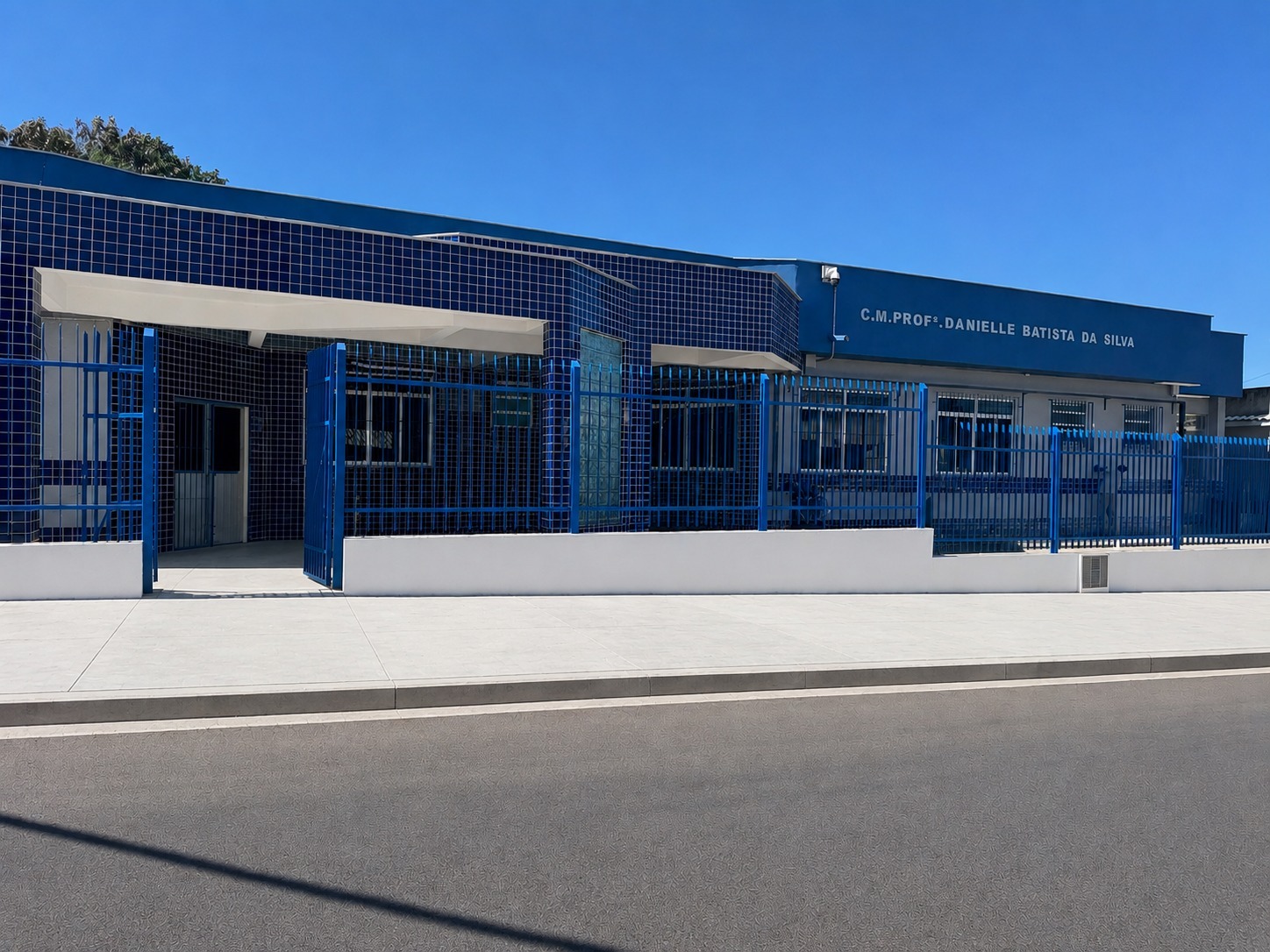 Creche Municipal Danielle Batista da Silva passou por reforma completa e será entregue à comunidade escolar na próxima segunda (29).