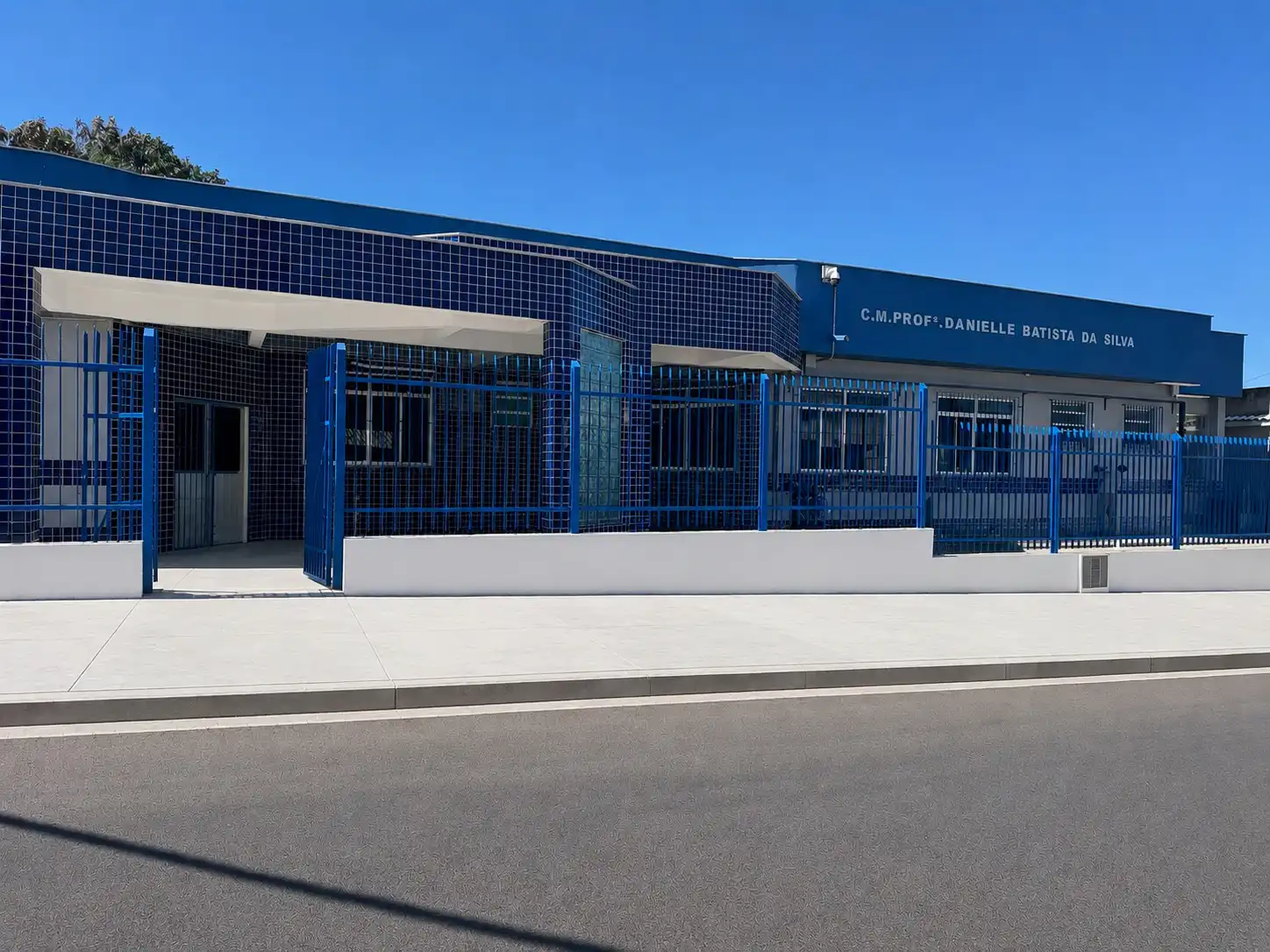 Creche Municipal Danielle Batista da Silva passou por reforma completa e será entregue à comunidade escolar na próxima segunda (29).
