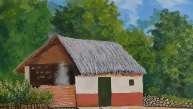 Quadro de um cabana