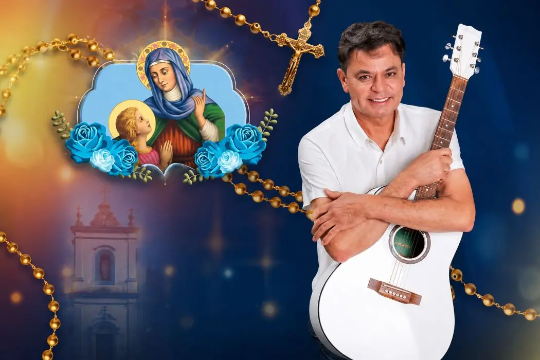 O cantor Frank Aguiar como atração principal no encerramento, no domingo (26)