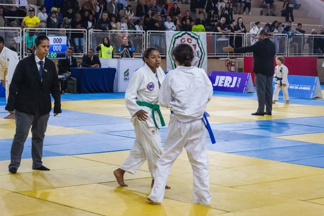 O judô é uma das modalidades que movimentam os Jogos Escolares do Rio de Janeiro (JERJ)