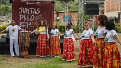 Apresentação do Grupo cultural do Quilombo da Ilha da Marambaia