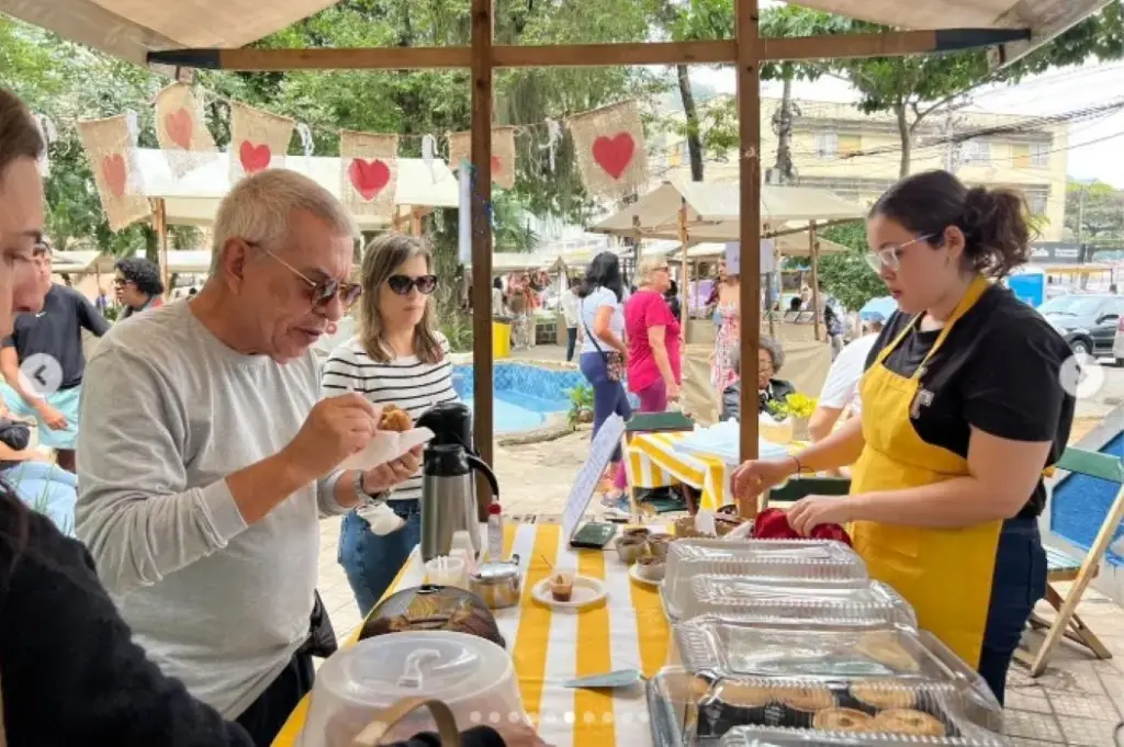 Visitantes prestigiam a gastronomia da agricultura familiar durante a 3ª Feira da Agricultura Familiar