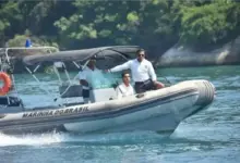 Embarcação da Marinha do Brasil foi empregada nas ações